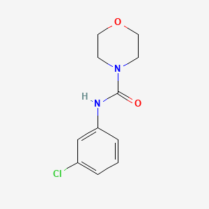 molecular formula C11H13ClN2O2 B5564297 N-(3-chlorophenyl)morpholine-4-carboxamide CAS No. 2302-14-9