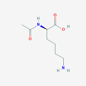 molecular formula C11H15ClN2O4 B556432 (R)-2-Acetamido-6-aminohexanoic acid CAS No. 58840-79-2