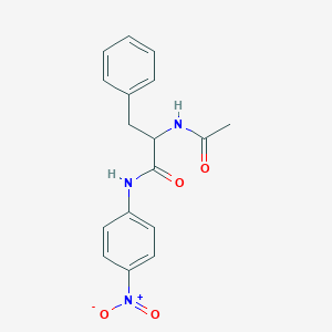 2-acetamido-N-(4-nitrophenyl)-3-phenylpropanamide