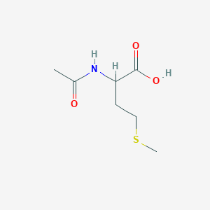 molecular formula C7H13NO3S B556440 N-Acetyl-DL-methionine CAS No. 1115-47-5