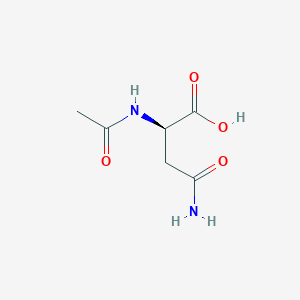molecular formula C6H10N2O4 B556445 N2-Acetyl-D-asparagine CAS No. 26117-27-1