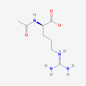 molecular formula C8H16N4O3 B556446 D-Arginine, N2-acetyl- CAS No. 2389-86-8