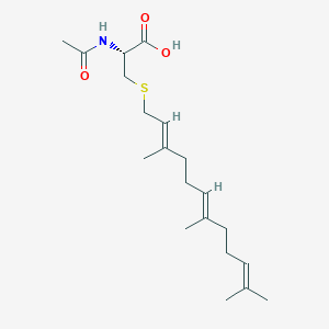 molecular formula C20H33NO3S B556453 N-Acetyl-S-trans,trans-farnesyl-L-cysteine CAS No. 135304-07-3