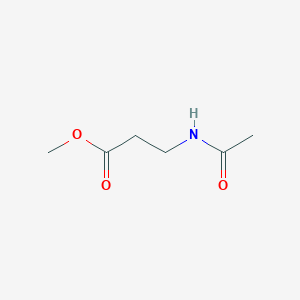 molecular formula C6H11NO3 B556455 Methyl 3-acetamidopropanoate CAS No. 31295-20-2