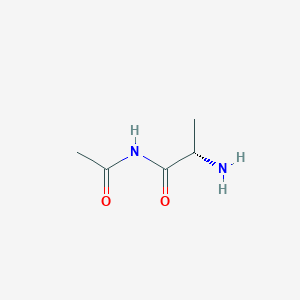 molecular formula C5H10N2O2 B556457 (S)-2-Acetamidopropanamide CAS No. 15962-47-7