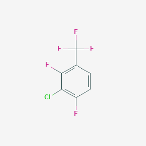 molecular formula C7H2ClF5 B055646 2-Chloro-1,3-difluoro-4-(trifluoromethyl)benzene CAS No. 120770-03-8