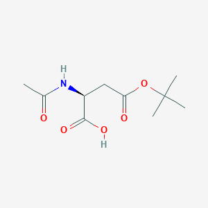 molecular formula C10H17NO5 B556461 Ac-Asp(OtBu)-OH 