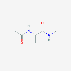 molecular formula C6H12N2O2 B556470 N-Acetyl-L-alanine methylamide CAS No. 19701-83-8