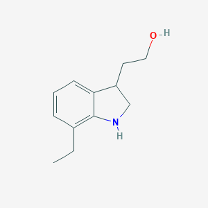 2-(7-Ethylindolin-3-yl)ethanol