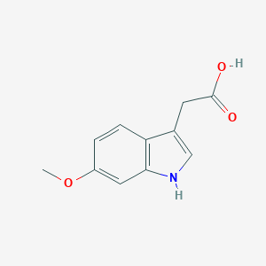 molecular formula C11H11NO3 B556482 2-(6-methoxy-1H-indol-3-yl)acetic Acid CAS No. 103986-22-7