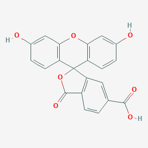 molecular formula C21H12O7 B556484 6-Carboxyfluorescein CAS No. 3301-79-9