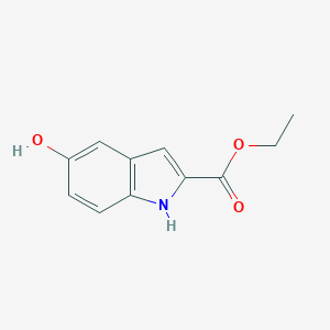 molecular formula C11H11NO3 B556496 Ethyl 5-hydroxy-1H-indole-2-carboxylate CAS No. 24985-85-1