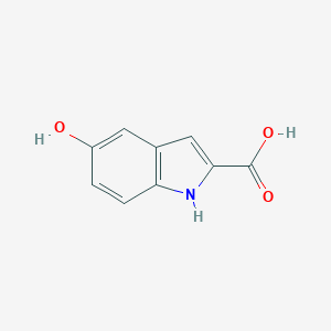molecular formula C9H7NO3 B556497 5-羟基吲哚-2-羧酸 CAS No. 21598-06-1