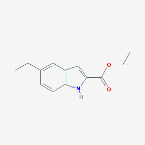 molecular formula C13H15NO2 B556501 Ethyl 5-ethyl-1H-indole-2-carboxylate CAS No. 37033-94-6