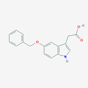 molecular formula C17H15NO3 B556506 5-苄氧基吲哚-3-乙酸 CAS No. 4382-53-0