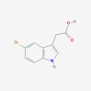 molecular formula C10H8BrNO2 B556509 2-(5-bromo-1H-indol-3-yl)acetic acid CAS No. 40432-84-6