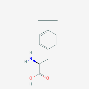 molecular formula C13H19NO2 B556516 4-tert-Butyl-L-phenylalanine CAS No. 82372-74-5