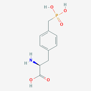 molecular formula C10H14NO5P B556519 4-Phosphonomethyl-L-phenylalanine CAS No. 142434-81-9