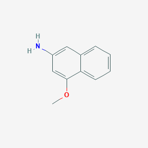molecular formula C11H11NO B556539 4-Methoxy-2-naphthylamine CAS No. 2764-95-6