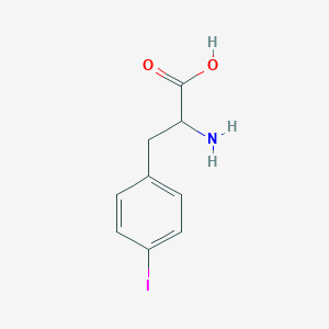 molecular formula C9H10INO2 B556542 2-Amino-3-(4-iodophenyl)propanoic acid CAS No. 14173-41-2