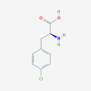 molecular formula C9H10ClNO2 B556554 4-Chloro-L-phenylalanine CAS No. 14173-39-8