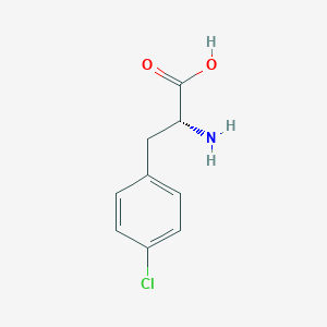 molecular formula C9H10ClNO2 B556555 4-Chloro-D-phenylalanine CAS No. 14091-08-8