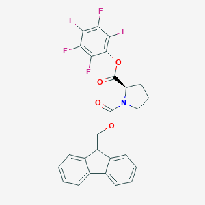 molecular formula C26H18F5NO4 B055656 Fmoc-d-pro-opfp CAS No. 125281-38-1
