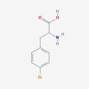 molecular formula C9H10BrNO2 B556563 p-Bromo-DL-phenylalanine CAS No. 14091-15-7