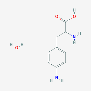 molecular formula C9H12N2O2 B556570 2-Amino-3-(4-aminophenyl)propanoic acid CAS No. 2922-41-0