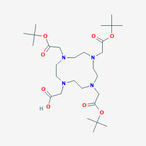 molecular formula C28H52N4O8 B556574 Tri-tert-butyl 1,4,7,10-tetraazacyclododecane-1,4,7,10-tetraacetate CAS No. 137076-54-1