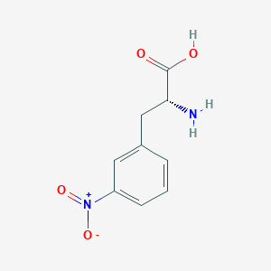 molecular formula C9H10N2O4 B556586 (R)-2-Amino-3-(3-nitrophenyl)propanoic acid CAS No. 169530-97-6