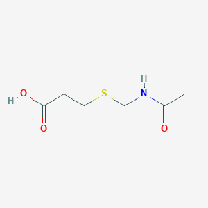 3-((Acetamidomethyl)thio)propanoic acid