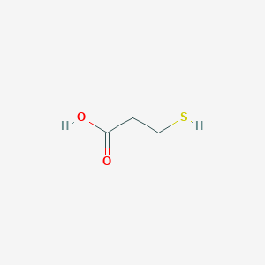 molecular formula C3H6O2S B556591 3-Mercaptopropionic acid CAS No. 107-96-0