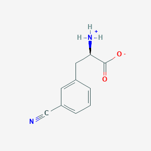 molecular formula C10H10N2O2 B556621 3-Cyano-D-Phenylalanine CAS No. 263396-43-6