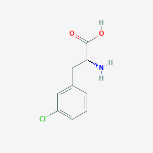 molecular formula C9H10ClNO2 B556626 3-Chloro-D-phenylalanine CAS No. 80126-52-9