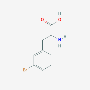 B556634 2-Amino-3-(3-bromophenyl)propanoic acid CAS No. 30163-20-3
