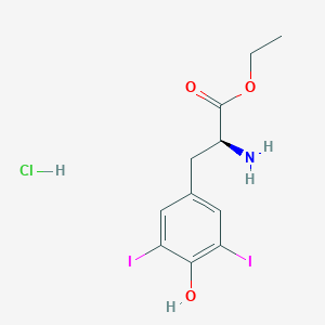 L-3,5-Diiodotyrosine ethyl ester hydrochloride