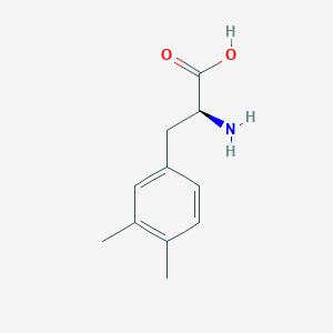 molecular formula C11H15NO2 B556679 3,4-Dimethyl-L-Phenylalanine CAS No. 142995-28-6