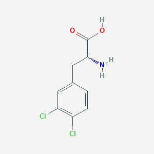 molecular formula C9H9Cl2NO2 B556689 H-D-Phe(3,4-DiCl)-OH CAS No. 52794-98-6