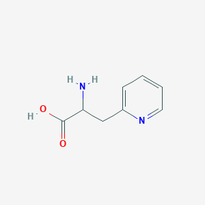 molecular formula C8H10N2O2 B556733 2-Amino-3-(pyridin-2-yl)propionic acid CAS No. 17407-44-2