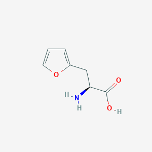 molecular formula C7H9NO3 B556737 (S)-2-Amino-3-(furan-2-yl)propanoic acid CAS No. 121786-31-0