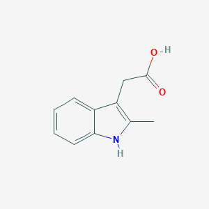 B556762 2-Methylindole-3-acetic acid CAS No. 1912-43-2