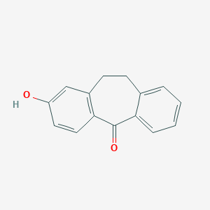 molecular formula C15H12O2 B556772 2-Hydroxy-10,11-dihydro-5H-dibenzo[a,d][7]annulen-5-one CAS No. 17910-73-5
