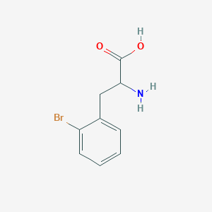 molecular formula C9H10BrNO2 B556784 2-Amino-3-(2-bromophenyl)propanoic acid CAS No. 30163-16-7