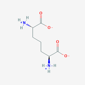 molecular formula C7H14N2O4 B556808 2,6-二氨基庚二酸 CAS No. 583-93-7