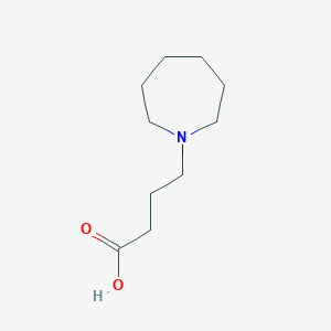 molecular formula C10H19NO2 B055681 4-(Azepan-1-yl)butanoic acid CAS No. 753391-71-8