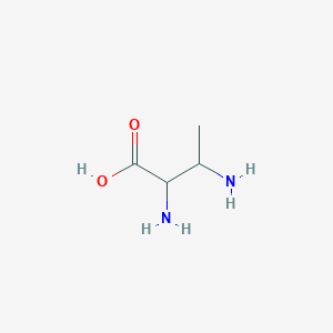 molecular formula C4H10N2O2 B556852 2,3-Diaminobutanoic acid CAS No. 2643-66-5