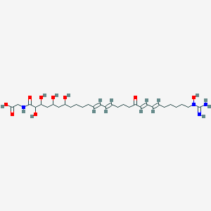 molecular formula C31H52N4O9 B055686 Octacosamicin A CAS No. 122005-25-8