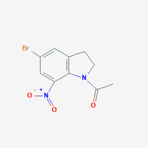 B556862 1-Acetyl-5-bromo-7-nitroindoline CAS No. 62368-07-4