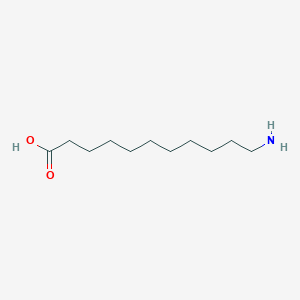 molecular formula C11H23NO2 B556864 11-Aminoundecanoic acid CAS No. 2432-99-7